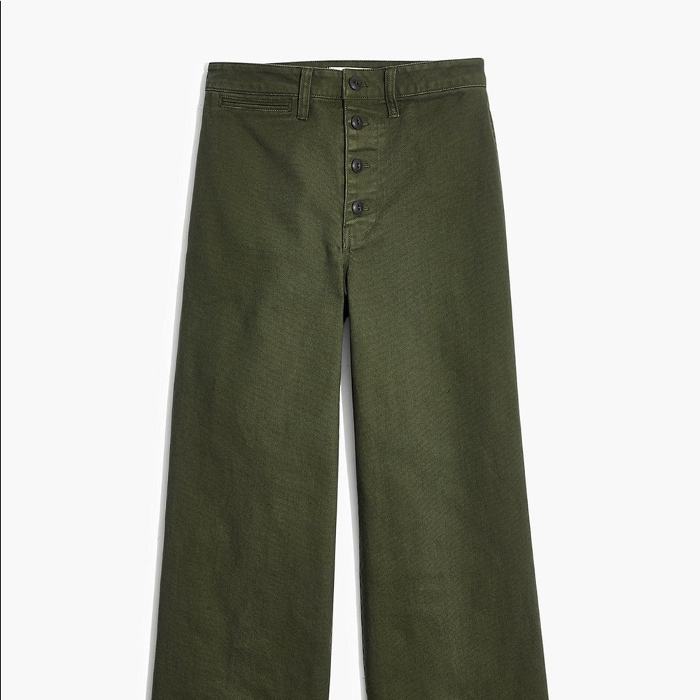 Madewell Emmett Wide Leg Crop Pants